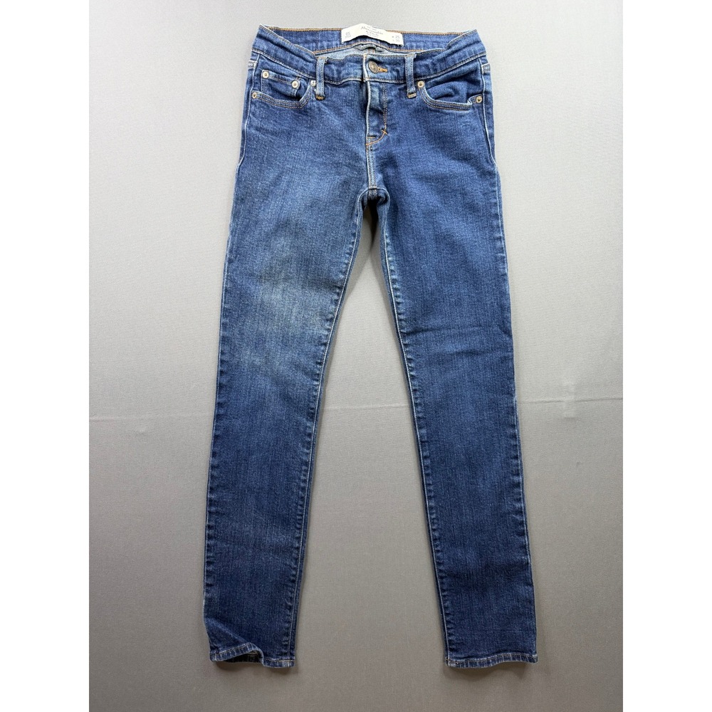 Abercrombie & Fitch Skinny Jeans Womens Blue Perfect Stretch Denim 25x31 - Picture 4 of 8